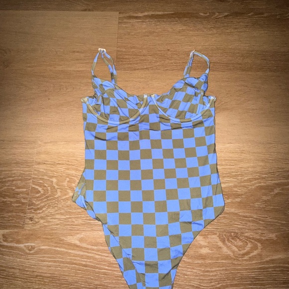 acacia swimwear Other - Acacia Swimwear Blue and Green Patterned Swimsuit